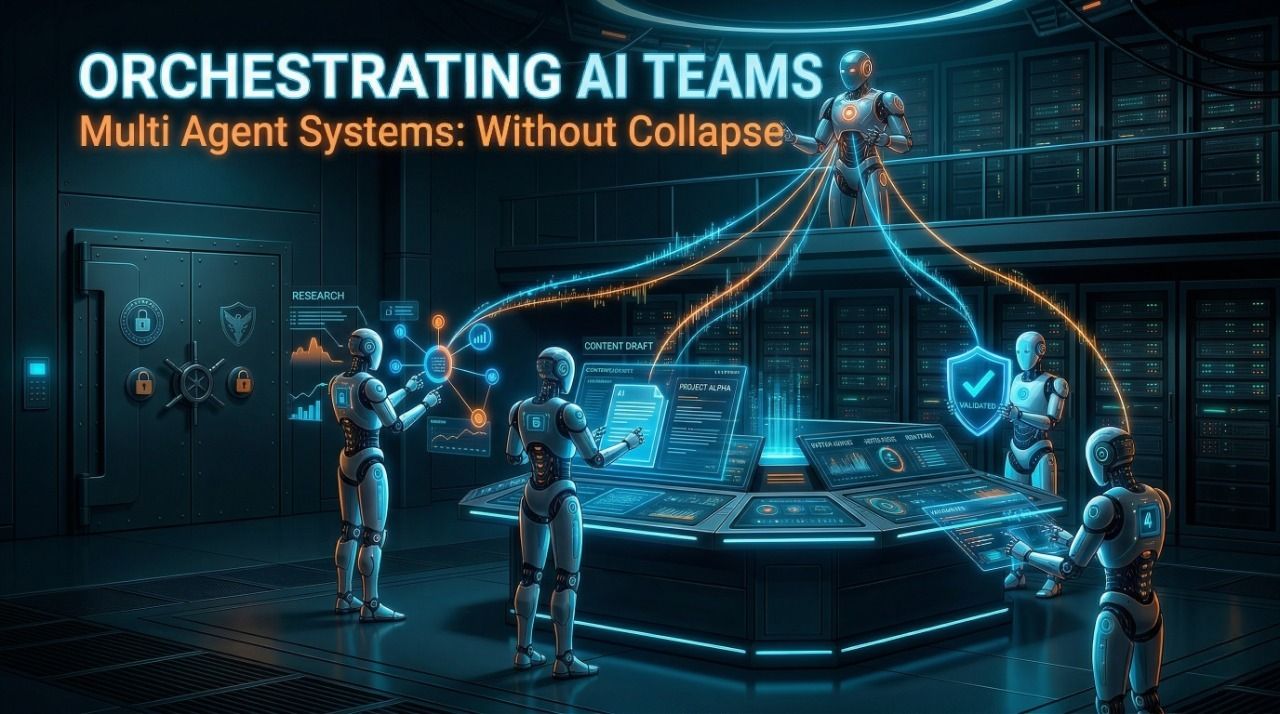 Multi Agent Systems: How to Orchestrate Teams of AI Agents Without Collapse - Blog post featured image
